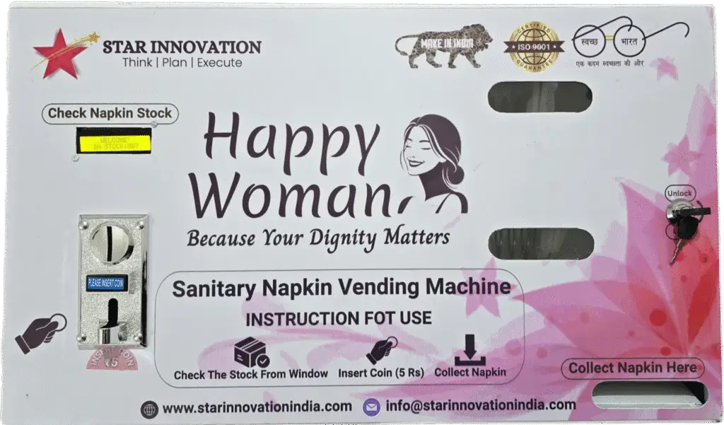 Automatic Sanitary Napkin Vending Machine