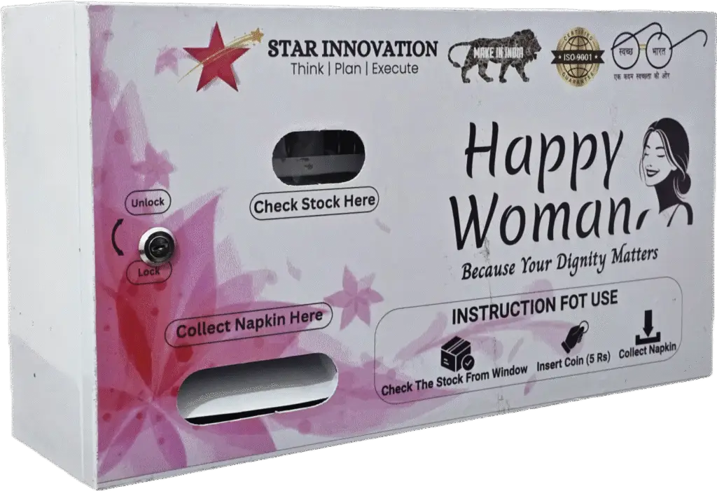 Manual Sanitary Napkin Vending Machine